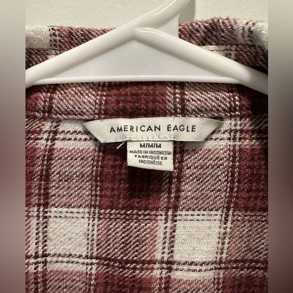american eagle cropped flannel - Picture 3 of 3